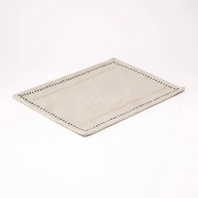 Linge de table textile - Set de 2 sets de table avec cadre - DUMAE