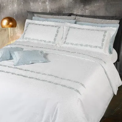 Bed linens - ALICE EMBROIDERED BED SET - VILLAFLORENCE - ITALY