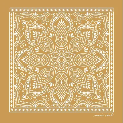 Foulards et écharpes - BANDANA COTON STANLEY AMBRE - MONSIEUR CHARLI