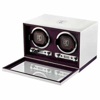 Autres objets connectés  - SILVER - Double Watch Winder - WOLF
