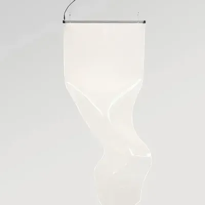 Hanging lights - Parachilna suspension - GWEILO ZHOU V GR - Anodized silver - ACCENT ROUGE