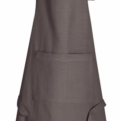 Aprons - Ada Recycled Kitchen Apron Café 72 X 85 - MAISON VIVARAISE - SDE VIVARAISE WINKLER
