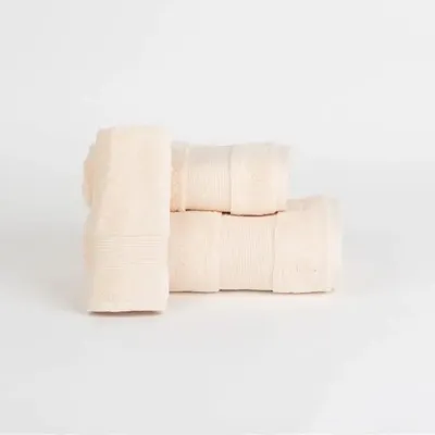 Other bath linens - Towel Petra 30/50cm, ecru - DILIOS