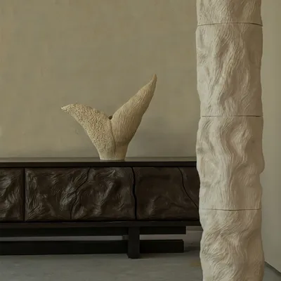 Sideboards - In attesa, l'oscura / LA LUNE x CLAIRE COSNEFROY x ATELIER PESMOIS - LALUNE GALERIE CHEZ CØR STUDIO