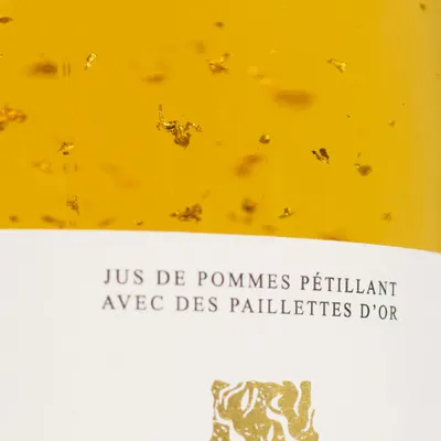 Cadeaux - JUS DE POMME PETILLANT SANS ALCOOL 75CL - GOLD EMOTION
