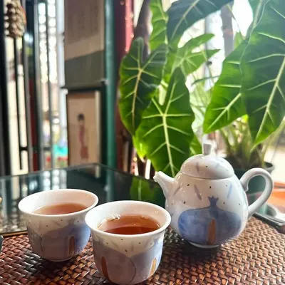 Tasses et mugs - Théière de Noël à la grenade - Bleu céleste - GLAZARA