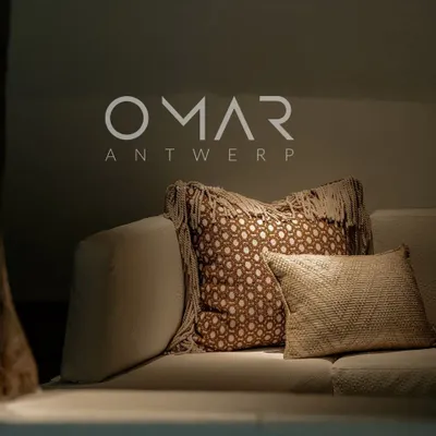 Coussins textile - Coffret Odile Gold - Sara Caramel clair - OMAR ANTWERP