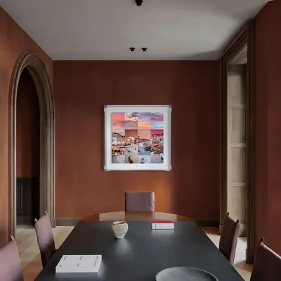 Art photos - The Venice Cronorama - XL24 Rosso Veneziano - SAN POLO ART GALLERY - VENISE