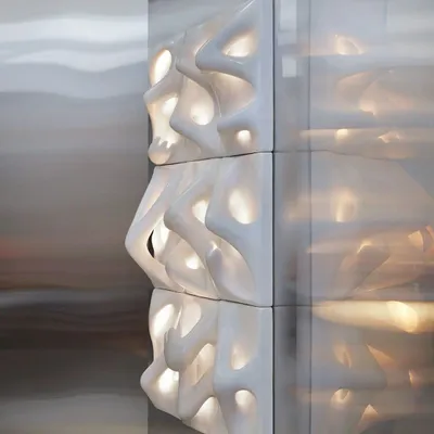 Appliques - Ensemble mural - White Noise - CLEMENCE MARS & THOMAS LELOUCH