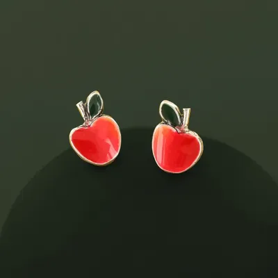 Jewelry - Daisy Fleas, Silver and Red - TARATATA BIJOUX