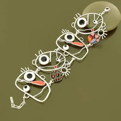 Jewelry - SILVER MULTI FILIPENDULUM BRACELET - TARATATA BIJOUX