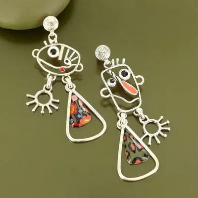 Jewelry - SILVER MULTI-COLOR FILIPENDULE CHIPS - TARATATA BIJOUX