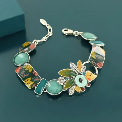 Jewelry - MINI BRACELET SILVER BLUE COLOUR - TARATATA BIJOUX