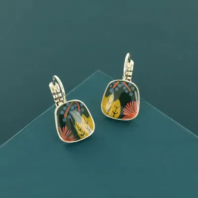 Jewelry - MINI SLEEPING BED SILVER BLUE - TARATATA BIJOUX