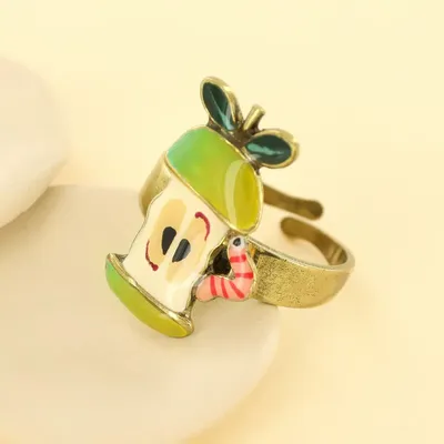 Jewelry - BRONZE GREEN SEED RING - TARATATA BIJOUX