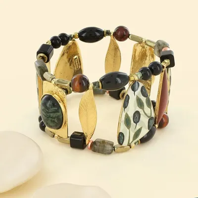 Jewelry - OLIVE BRACELET GOLD COLOUR MULTI - TARATATA BIJOUX