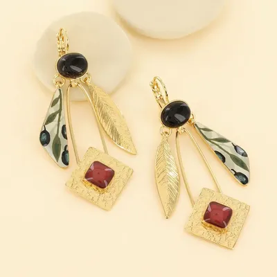 Jewelry - OLIVE GOLD MULTI COLOR SLEEPING BED - TARATATA BIJOUX