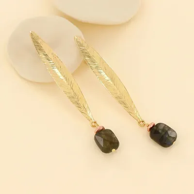 Jewelry - OLIVE CHIPS GOLD COLOUR - TARATATA BIJOUX
