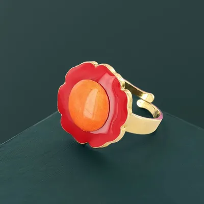 Jewelry - ARTY RING IN ROSE GOLD COLOUR - TARATATA BIJOUX