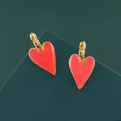 Bijoux - DORMEUSES ARTY COULEUR DORE ROSE - TARATATA BIJOUX