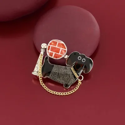 Jewelry - DON'T MOVE BROOCH SILVER MULTI COLOR - TARATATA BIJOUX