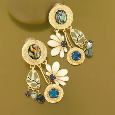 Bijoux - CLIPS ZEN COULEUR DORE MULTI - TARATATA BIJOUX