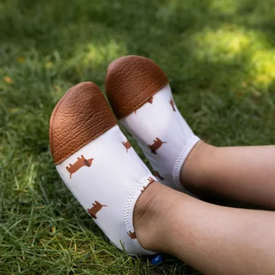 Mode enfantine - Chaussons souples tout terrain - Les Petits Teckels - LES PAS PETITS