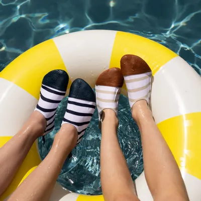 Mode enfantine - Chaussons souples tout terrain - Les Petits Marins Camel - LES PAS PETITS