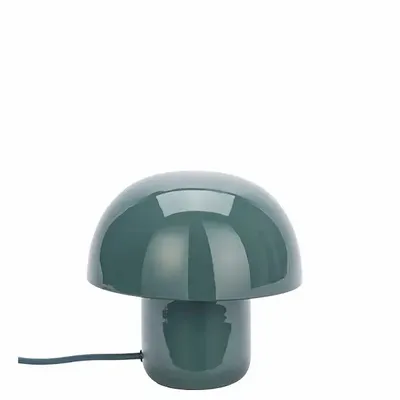 Desk lamps - Enamel Table Lamp, Dusty Blue - MADAM STOLTZ