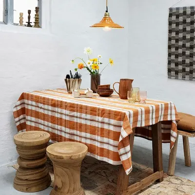 Linge de table textile - Nappe en coton à carreaux - MADAM STOLTZ