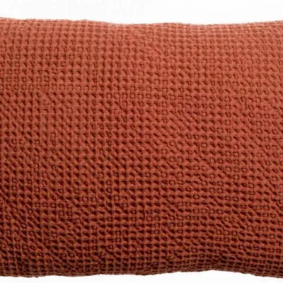 Coussins - Coussin recyclé Maia Sienne 30 x 50 - MAISON VIVARAISE - SDE VIVARAISE WINKLER