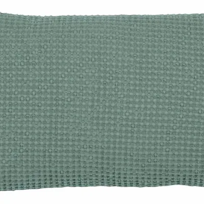 Coussins - Coussin recyclé Maia Vert de gris 30 x 50 - MAISON VIVARAISE - SDE VIVARAISE WINKLER