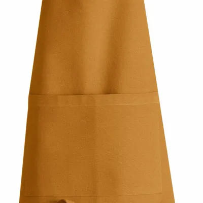 Tabliers de cuisine - Tablier de cuisine recyclé Dario Ambre 72 x 85 - MAISON VIVARAISE - SDE VIVARAISE WINKLER