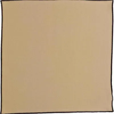 Serviettes - Serviette de table recyclée Grace Camel 40 x 40 - MAISON VIVARAISE - SDE VIVARAISE WINKLER