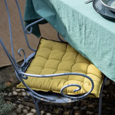 Chairs - Recycled Chair Cushion Grace Badiane 40 X 40 X 3 - MAISON VIVARAISE - SDE VIVARAISE WINKLER
