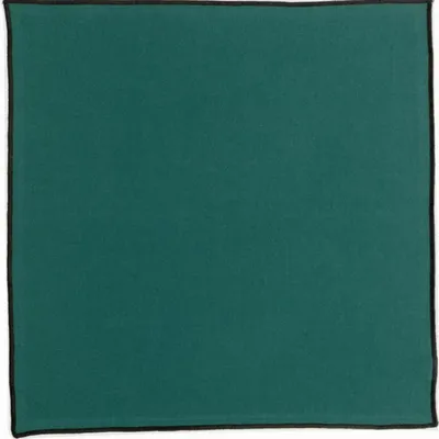 Serviettes - Serviette de table recyclée Grace Paon 40 x 40 - MAISON VIVARAISE - SDE VIVARAISE WINKLER