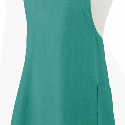 Tabliers de cuisine - Tablier de cuisine japonais recyclé Haru Paon 78 x 100 - MAISON VIVARAISE - SDE VIVARAISE WINKLER