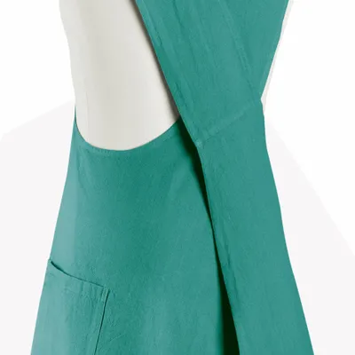 Aprons - Recycled Japanese Kitchen Apron Haru Paon 78 X 100 - MAISON VIVARAISE - SDE VIVARAISE WINKLER