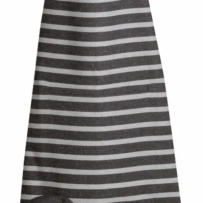 Tabliers de cuisine - Tablier de cuisine recyclé Tilio Noir/gris 72 x 90 - MAISON VIVARAISE - SDE VIVARAISE WINKLER