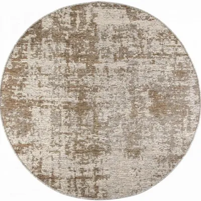 Tapis - Tapis Catania 2 outdoor Naturel Diamètre 160 cm - MAISON VIVARAISE - SDE VIVARAISE WINKLER