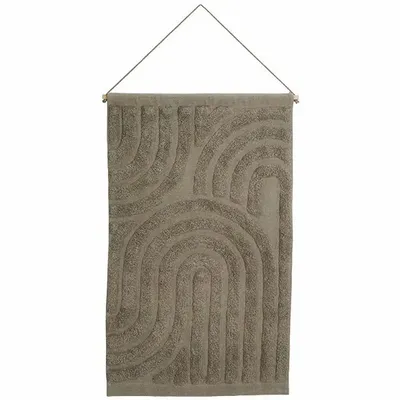 Decorative objects - Tufted wall deco, Grey - MADAM STOLTZ