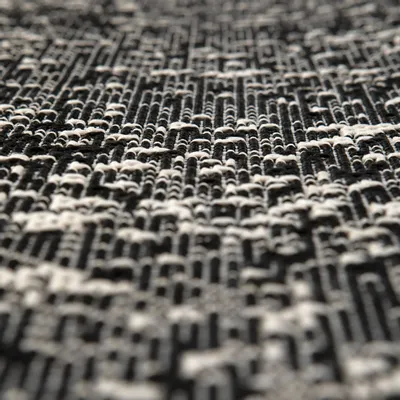 Tapis - Tapis Malia 2 outdoor Tonnerre diamètre 160 cm - MAISON VIVARAISE - SDE VIVARAISE WINKLER