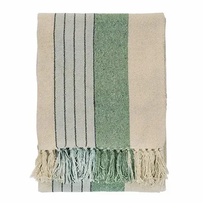 Throw blankets - Recycled cotton throw - MADAM STOLTZ