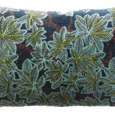 Coussins - Coussin imprimé Ariane Pétrole 30 x 50 - MAISON VIVARAISE - SDE VIVARAISE WINKLER