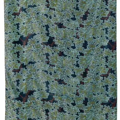 Bed linens - Ariane Printed Comforter Pétrole 85 X 200 - MAISON VIVARAISE - SDE VIVARAISE WINKLER