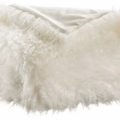 Throw blankets - Betani Throw Blanket Neige 130 X 160 - MAISON VIVARAISE - SDE VIVARAISE WINKLER