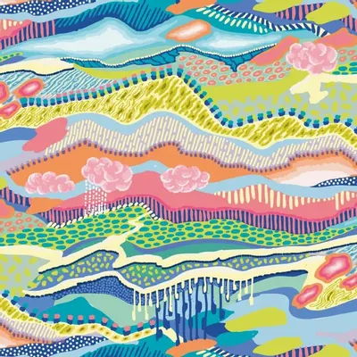 Prêt-à-porter - Dessins sur papier fait main et ordinateur + fichiers électroniques - ATELIER NATANSKI PARIS