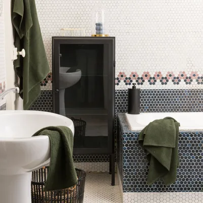 Serviettes de bain - Drap de bain Bora Romarin 90 x 150 - MAISON VIVARAISE - SDE VIVARAISE WINKLER