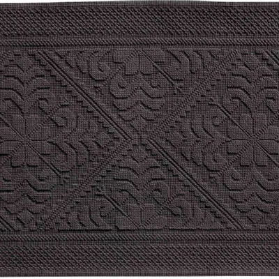 Autres linges de bain - Tapis de bain Enzo Ébène 54 x 110 - MAISON VIVARAISE - SDE VIVARAISE WINKLER
