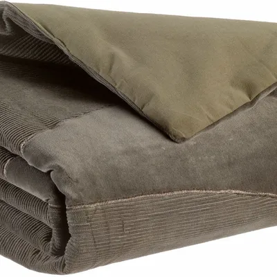 Bed linens - Fara Corduroy Duvet Thym 85 X 200 - MAISON VIVARAISE - SDE VIVARAISE WINKLER